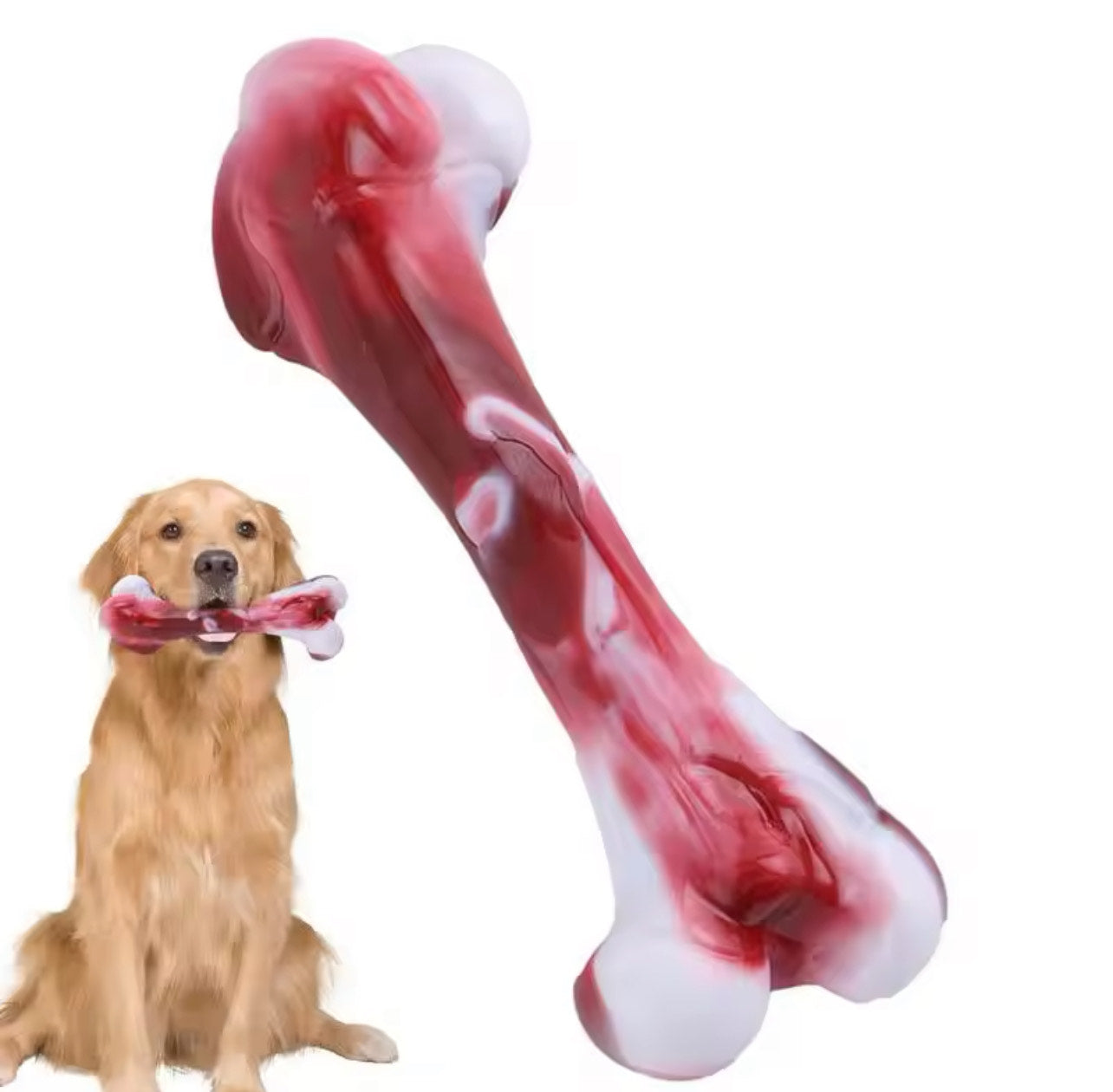 Indestructible Dog Chew Toys Indestructible Bone Shape Durable Dog Toy